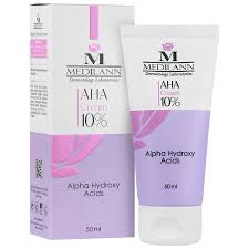 کرم لایه بردار AHA 10 درصد مدیلن